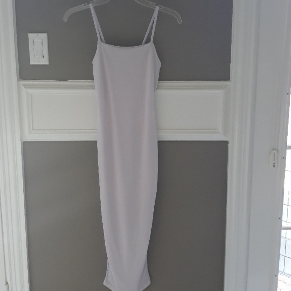 Lilac midi dress